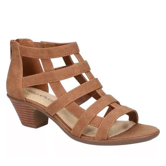 Easy Street Women's Marg Zip Gladiator Sandals SRA Size 6WW - Picture 1 of 6